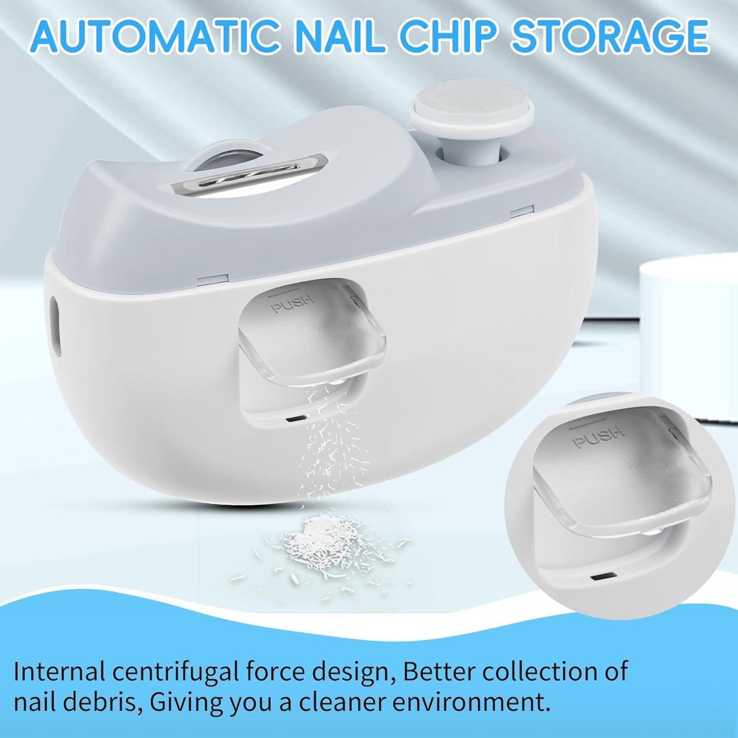 2 In 1 Electric Nail Clipper