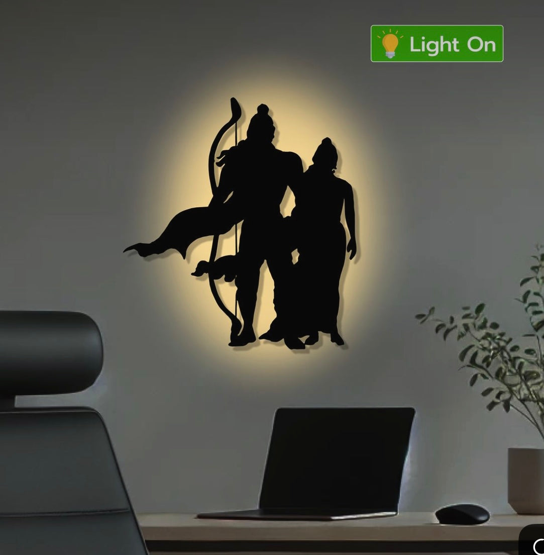 Shri ram & Mata Sita wall frame